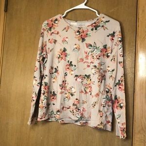 Croft&barrow Womens long sleeve Tshirt LARGE